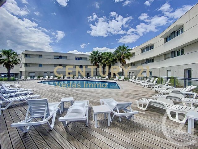 Afficher la photo en grand Appartement F2 à vendre - 2 pièces - 36.9 m2 - ST JEAN DE VEDAS - 34 - LANGUEDOC-ROUSSILLON - Century 21 Védas Immo