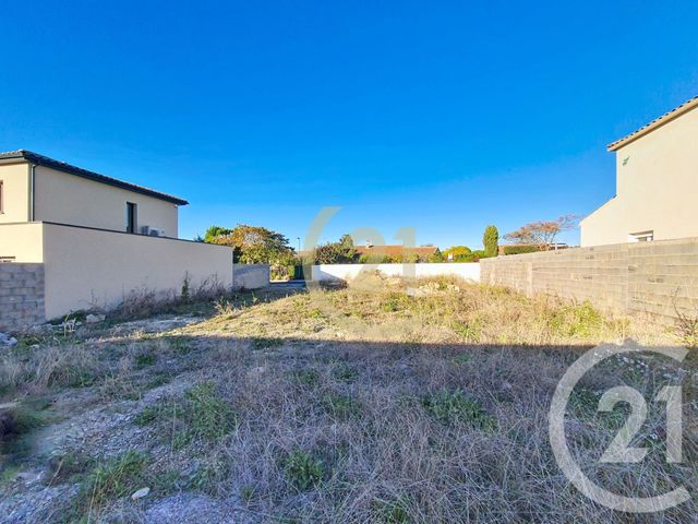 terrain à vendre - 380.0 m2 - GIGEAN - 34 - LANGUEDOC-ROUSSILLON - Century 21 Védas Immo