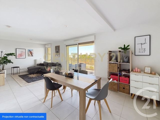 Appartement F4 à vendre - 4 pièces - 75.62 m2 - MONTPELLIER - 34 - LANGUEDOC-ROUSSILLON - Century 21 Védas Immo