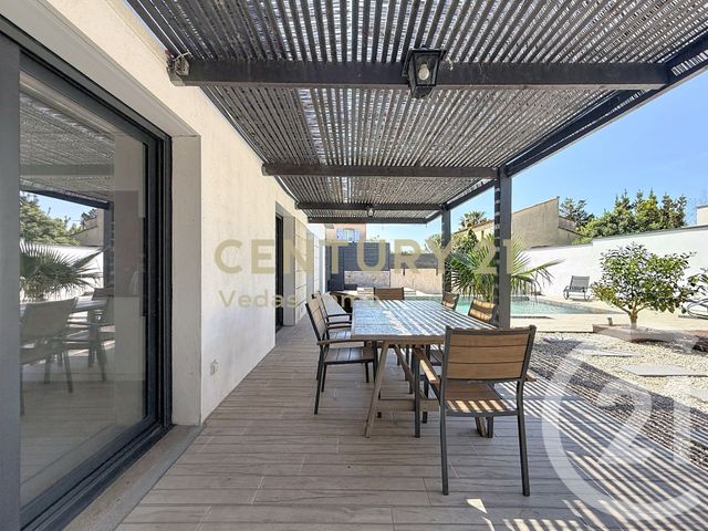 maison à vendre - 4 pièces - 117.0 m2 - GIGEAN - 34 - LANGUEDOC-ROUSSILLON - Century 21 Védas Immo
