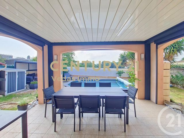 maison à vendre - 7 pièces - 130.0 m2 - GIGEAN - 34 - LANGUEDOC-ROUSSILLON - Century 21 Védas Immo