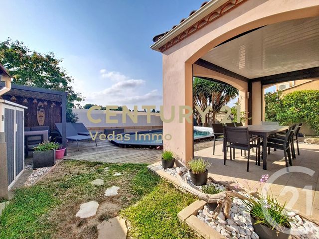 maison à vendre - 7 pièces - 130.0 m2 - GIGEAN - 34 - LANGUEDOC-ROUSSILLON - Century 21 Védas Immo