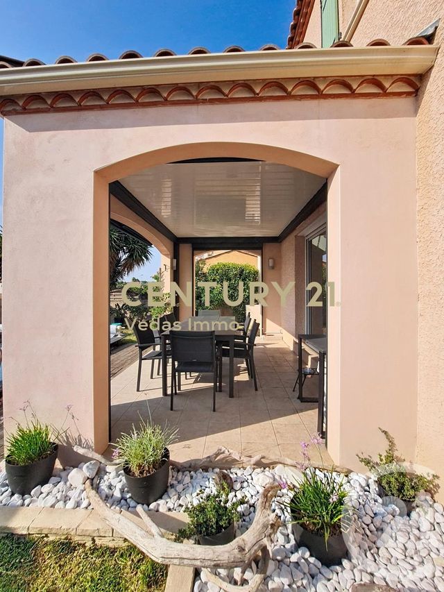 maison à vendre - 7 pièces - 130.0 m2 - GIGEAN - 34 - LANGUEDOC-ROUSSILLON - Century 21 Védas Immo