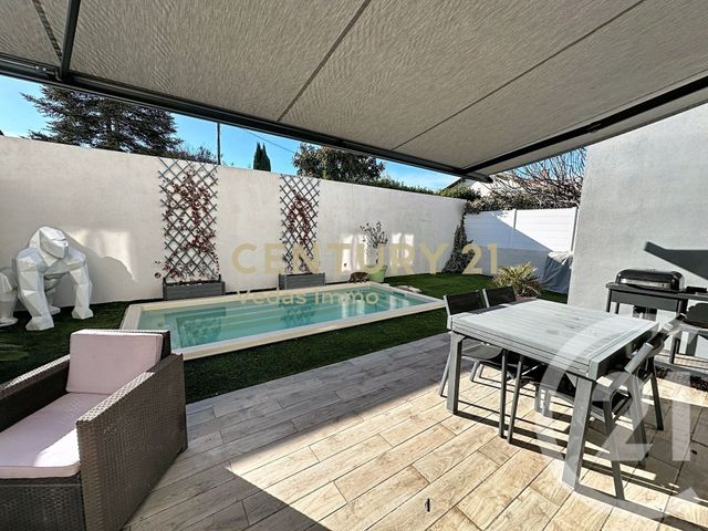 maison à louer - 4 pièces - 85.62 m2 - ST JEAN DE VEDAS - 34 - LANGUEDOC-ROUSSILLON - Century 21 Védas Immo