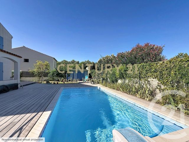 maison à vendre - 8 pièces - 176.0 m2 - LAVERUNE - 34 - LANGUEDOC-ROUSSILLON - Century 21 Védas Immo