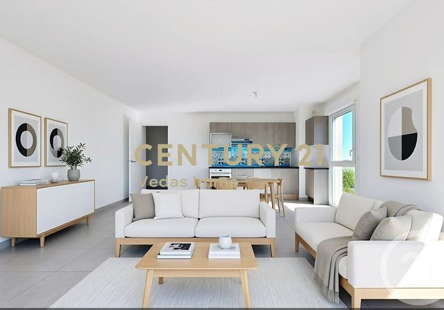Appartement F4 à vendre - 4 pièces - 80.77 m2 - FABREGUES - 34 - LANGUEDOC-ROUSSILLON - Century 21 Védas Immo