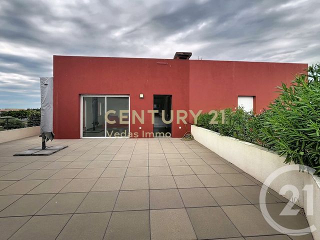 Appartement F4 à louer - 4 pièces - 79.15 m2 - VILLENEUVE LES MAGUELONE - 34 - LANGUEDOC-ROUSSILLON - Century 21 Védas Immo