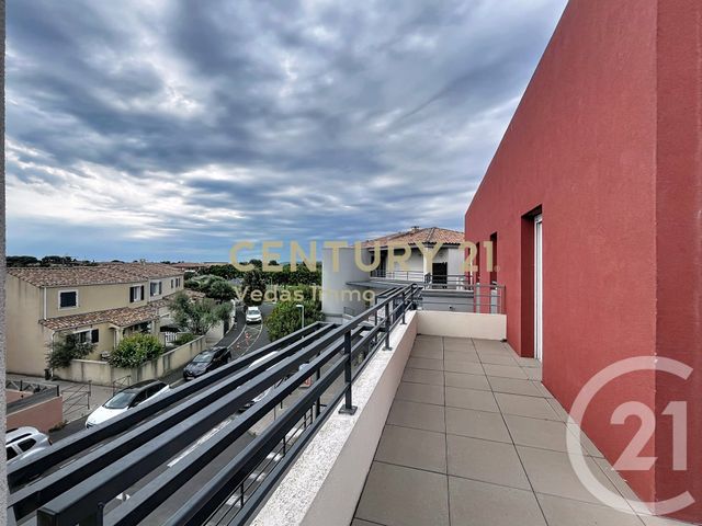 Appartement F4 à louer - 4 pièces - 79.15 m2 - VILLENEUVE LES MAGUELONE - 34 - LANGUEDOC-ROUSSILLON - Century 21 Védas Immo